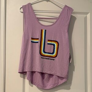 Burn Boot Camp 🩵 Purple Tank Top